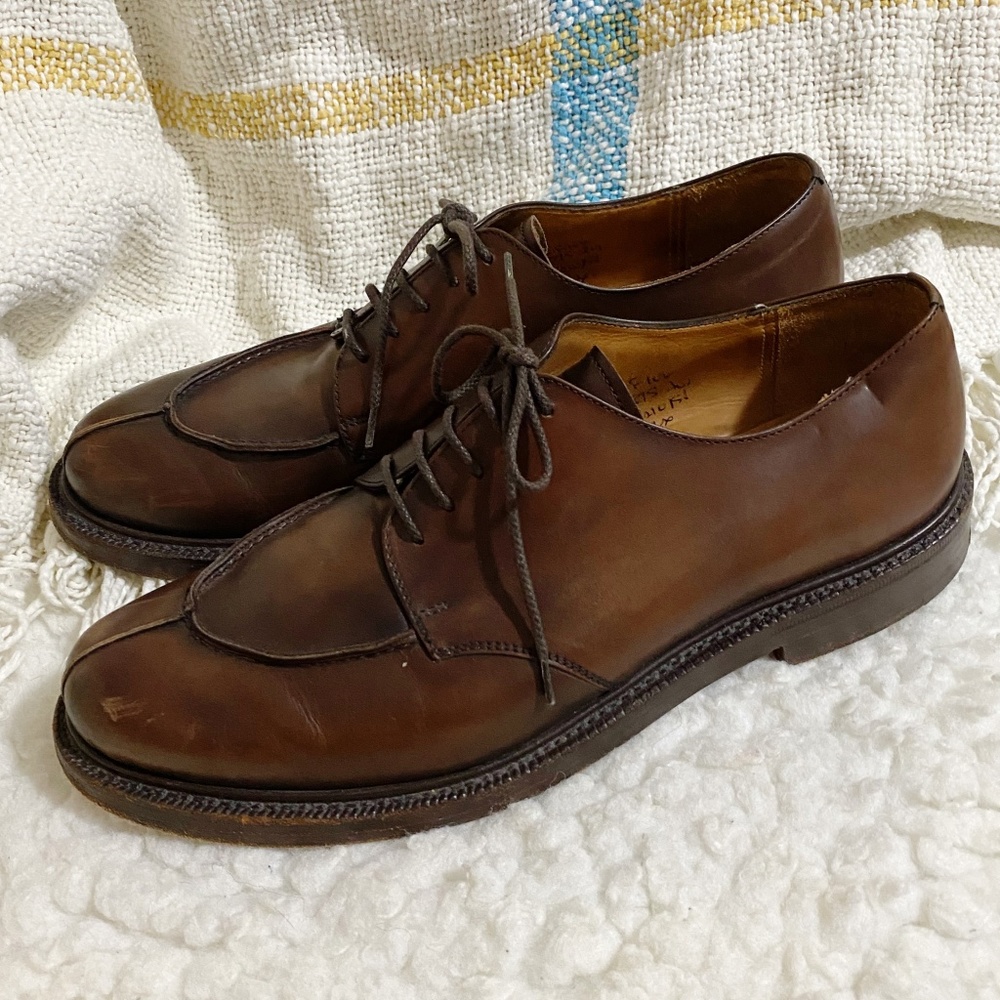 SOLD Men's Church's brown lace up dirby shoes - Picture 2 of 8